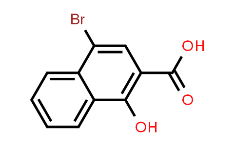 CAS No. 5813-37-6, 4-Bromo-1-hydroxy-2-naphthoic acid