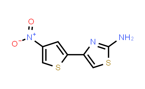 CAS No. 58139-51-8, 4-(4-Nitrothiophen-2-yl)thiazol-2-amine