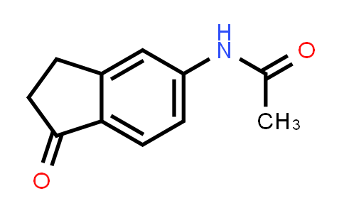 CAS No. 58161-35-6, N-(1-Oxo-2,3-dihydro-1H-inden-5-yl)acetamide