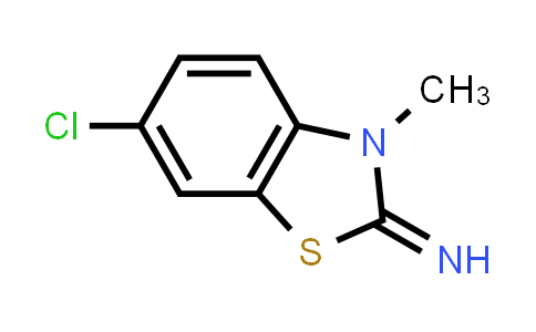 CAS No. 58199-49-8, 6-Chloro-3-methyl-2,3-dihydro-1,3-benzothiazol-2-imine