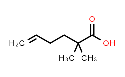 CAS No. 58203-68-2, 2,2-Dimethylhex-5-enoic acid