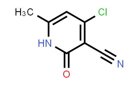 CAS No. 582300-58-1, 4-Chloro-6-methyl-2-oxo-1,2-dihydro-3-pyridinecarbonitrile