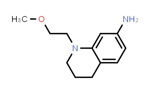CAS No. 582324-98-9, 1-(2-Methoxyethyl)-1,2,3,4-tetrahydroquinolin-7-amine