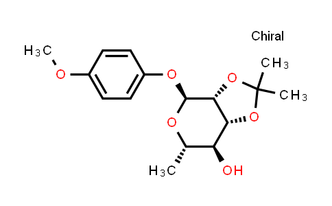 MC561744 | 583040-99-7 | (3aR,4S,6S,7S,7aR)-4-(4-Methoxyphenoxy)-2,2,6-trimethyltetrahydro-4H-[1,3]dioxolo[4,5-c]pyran-7-ol