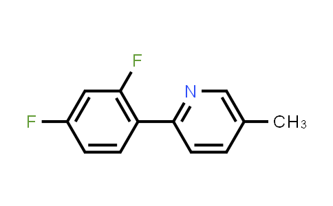 CAS No. 583052-21-5, 2-(2,4-Difluorophenyl)-5-methylpyridine