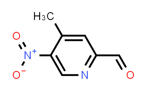 CAS No. 5832-38-2, 4-Methyl-5-nitropyridine-2-carbaldehyde