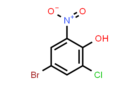 CAS No. 58349-01-2, 4-Bromo-2-chloro-6-nitrophenol