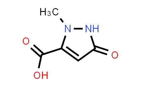 CAS No. 58365-04-1, 2-Methyl-5-oxo-2,5-dihydro-1H-pyrazole-3-carboxylic acid