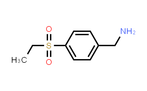 CAS No. 583837-94-9, (4-(Ethylsulfonyl)phenyl)methanamine