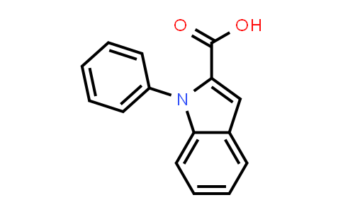 CAS No. 58386-33-7, 1-Phenyl-1H-indole-2-carboxylic acid