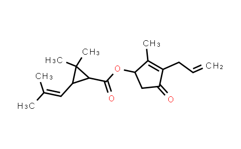 CAS No. 584-79-2, trans-chrysanthemummonocarboxylate