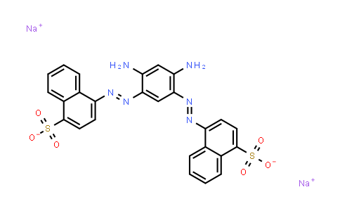 CAS No. 5850-05-5, Disodium 4,4'-(4,6-diamino-1,3-phenylene)bis(azo)bisnaphthalene-1-sulphonate
