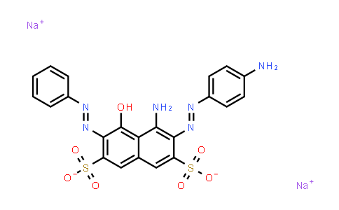 DY561849 | 5850-39-5 | Disodium 4-Amino-3-(4-aminophenyl)azo-5-hydroxy-6-(phenylazo)naphthalene-2,7-disulphonate