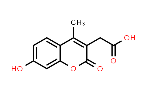 CAS No. 5852-10-8, 7-Hydroxy-4-methylcoumarin-3-acetic acid