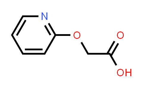 CAS No. 58530-50-0, 2-(Pyridin-2-yloxy)acetic acid