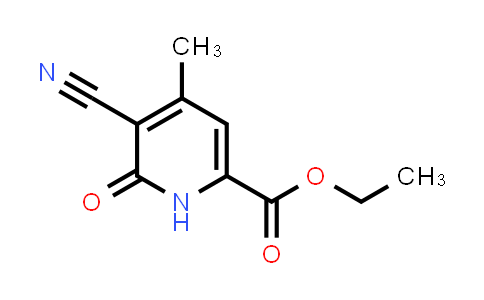 CAS No. 58610-61-0, Ethyl 5-cyano-4-methyl-6-oxo-1,6-dihydropyridine-2-carboxylate