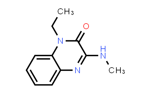CAS No. 586348-21-2, 1-Ethyl-3-(methylamino)-2(1H)-quinoxalinone