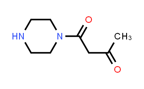 CAS No. 58737-62-5, 1-(piperazin-1-yl)butane-1,3-dione