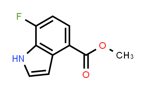 CAS No. 588688-40-8, Methyl 7-fluoro-1H-indole-4-carboxylate