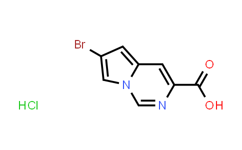 CAS No. 588720-16-5, 6-Bromopyrrolo[1,2-c]pyrimidine-3-carboxylic acid hydrochloride