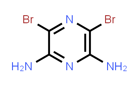 CAS No. 58885-20-4, 3,5-Dibromopyrazine-2,6-diamine