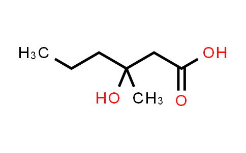 CAS No. 58888-76-9, 3-Hydroxy-3-methylhexanoic acid