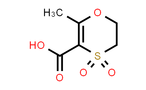 58941-08-5 | 2-Methyl-5,6-dihydro-1,4-oxathiine-3-carboxylic acid 4,4-dioxide