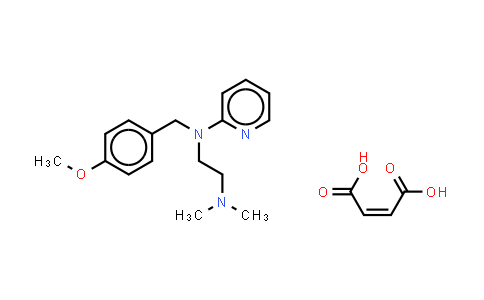 CAS No. 59-33-6, Mepyramine maleate