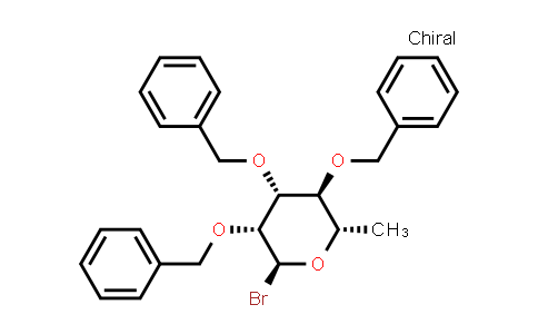 CAS No. 59055-61-7, (2S,3R,4R,5S,6S)-3,4,5-Tris(benzyloxy)-2-bromo-6-methyltetrahydro-2H-pyran
