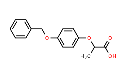 59058-37-6 | Propionic acid, 2-[p-(benzyloxy)phenoxy]- (6CI)