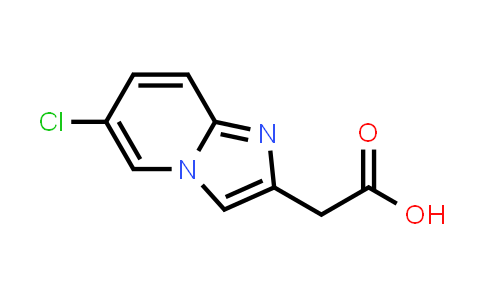 CAS No. 59128-13-1, 2-(6-Chloroimidazo[1,2-a]pyridin-2-yl)acetic acid