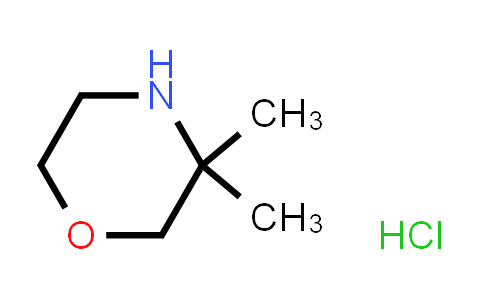 CAS No. 59229-64-0, 3,3-Dimethylmorpholine;hydrochloride
