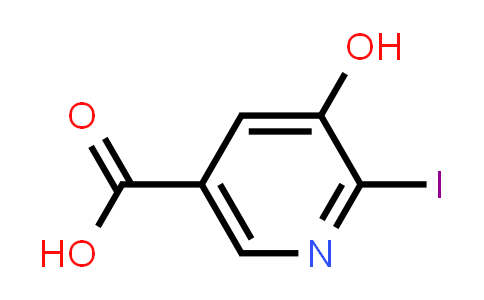 CAS No. 59288-39-0, 5-Hydroxy-6-iodonicotinic acid