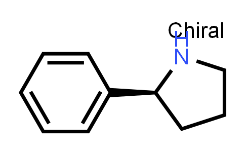 CAS No. 59347-91-0, (S)-2-Phenylpyrrolidine