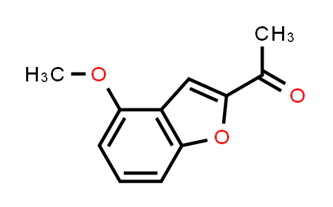 CAS No. 59445-59-9, 1-(4-Methoxybenzofuran-2-yl)ethanone