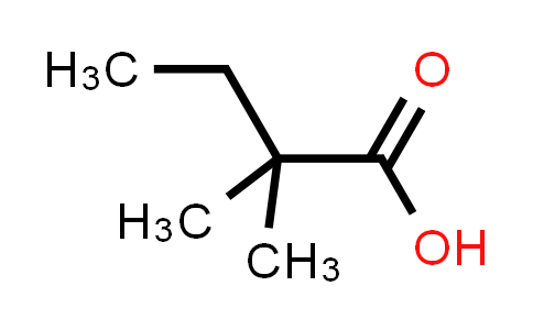 CAS No. 595-37-9, 2,2-Dimethylbutanoic acid