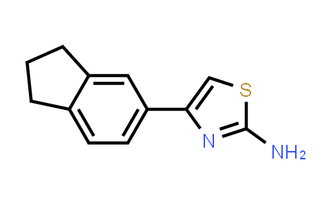 CAS No. 59543-75-8, 4-(2,3-Dihydro-1h-inden-5-yl)-1,3-thiazol-2-ylamine