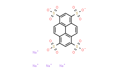 CAS No. 59572-10-0, Pyrene-1,3,6,8-tetrasulfonic acid tetrasodium salt