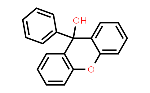 CAS No. 596-38-3, Xanthen-9-ol, 9-phenyl-