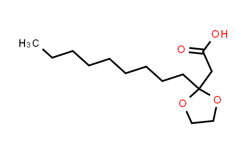 596104-60-8 | 2-(2-nonyl-1,3-dioxolan-2-yl)acetic acid