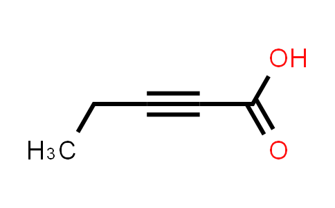 CAS No. 5963-77-9, Pent-2-ynoic acid