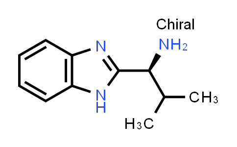 CAS No. 59653-66-6, (S)-1-(1H-benzo[d]imidazol-2-yl)-2-methylpropan-1-amine