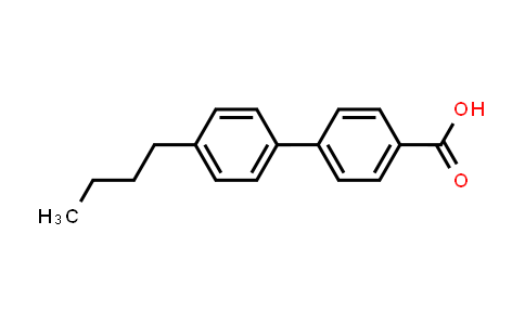 CAS No. 59662-46-3, 4'-Butyl-[1,1'-biphenyl]-4-carboxylic acid