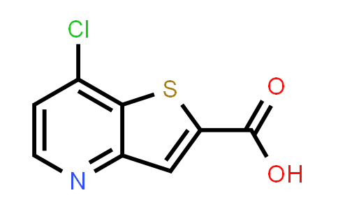 CAS No. 596793-57-6, 7-Chlorothieno[3,2-b]pyridine-2-carboxylic acid