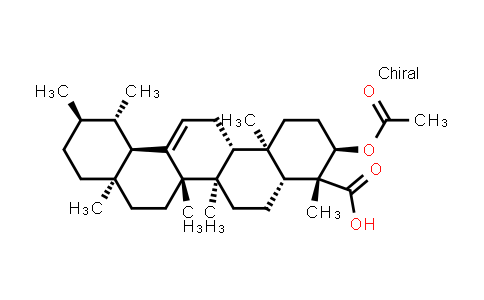 CAS No. 5968-70-7, 3-Acetyl-beta-boswellic acid