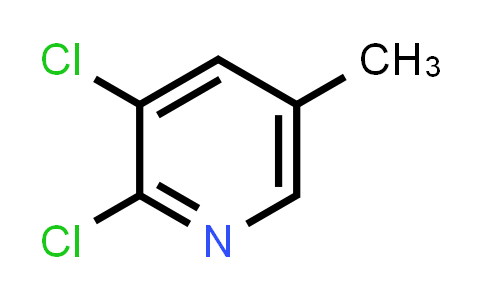 CAS No. 59782-90-0, 2,3-Dichloro-5-methylpyridine