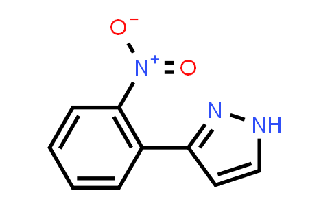 CAS No. 59844-05-2, 3-(2-nitrophenyl)-1H-pyrazole