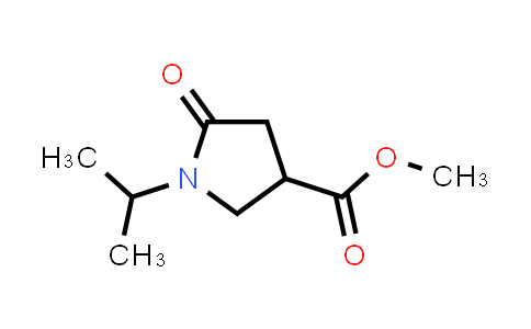 MC562490 | 59857-84-0 | Methyl 5-oxo-1-(propan-2-yl)pyrrolidine-3-carboxylate