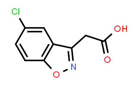 CAS No. 59899-91-1, 2-(5-Chlorobenzo[d]isoxazol-3-yl)acetic acid