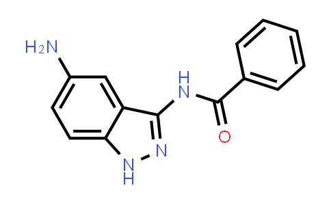 CAS No. 599183-42-3, N-(5-Amino-1H-indazol-3-yl)benzamide